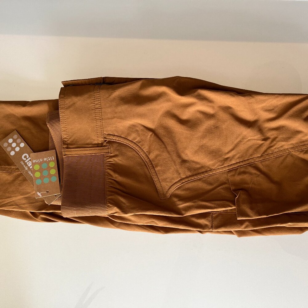 NWT Title Nine size 2 ochre Clamber hiking pants